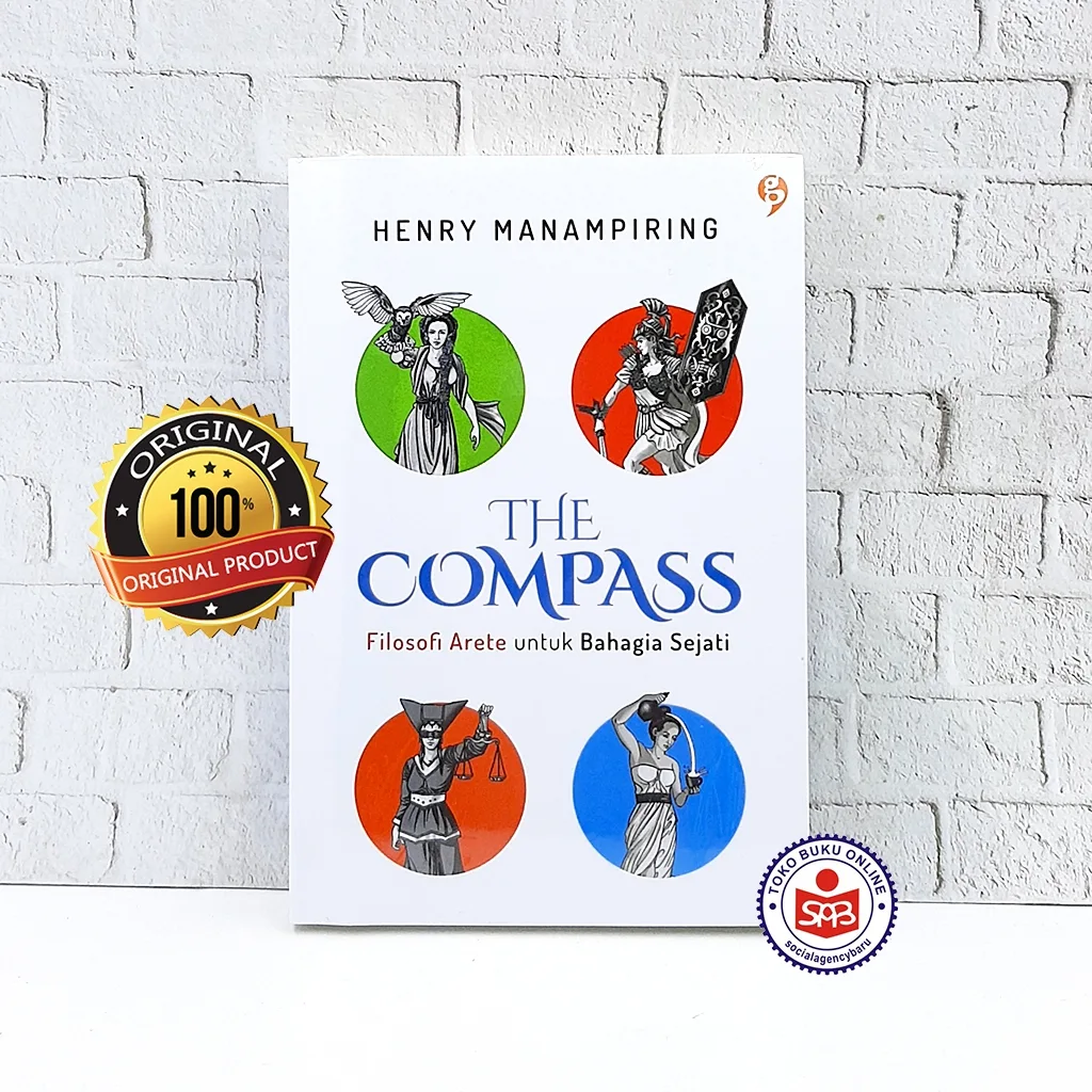 THE COMPASS Filosofi Arete Untuk Bahagia Sejati - Henry Manampiring